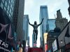 Massive Effigy Raised Over Times Square to Protest Grok