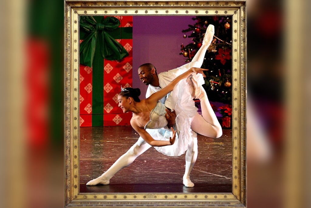 Ballet Dancers Performing The Nutcracker