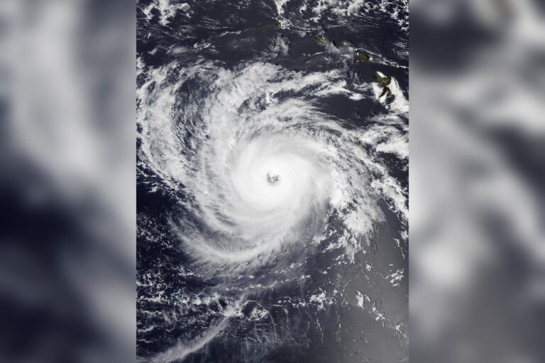 Typhoon Nolo Remains Strong After Crossing Dateline, Forecasters Say It Will Stay Far From Land Through Friday